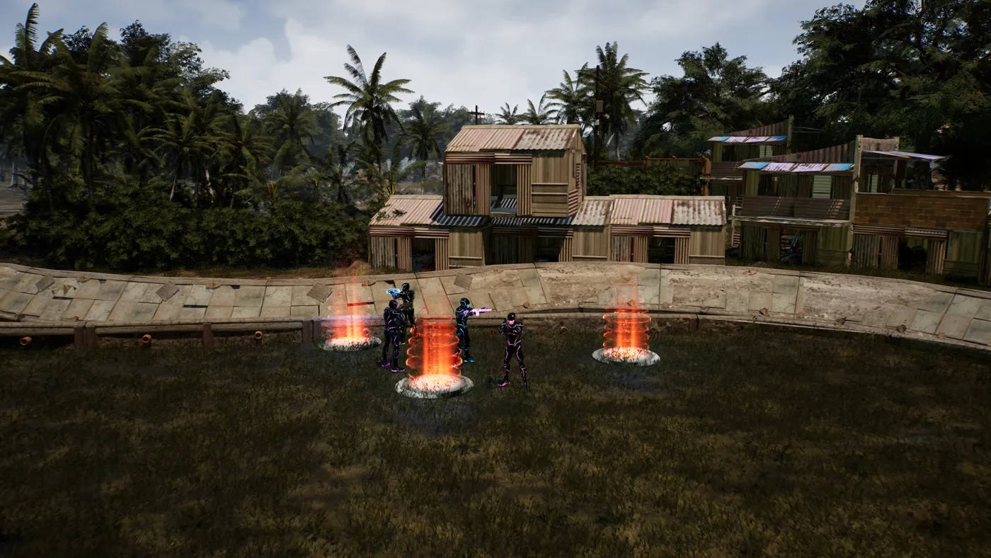 The arena — ShantyTown · drop-in
